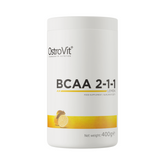 BCAA 2:1:1 pulveris 400 g – muskuļu atjaunošanai, spēkam un noguruma mazināšanai – agmarket.lv